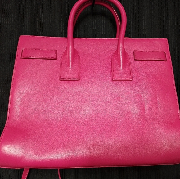 Saint Laurent Calfskin Small Sac De Jour Lipstick Pink - Picture 5 of 16